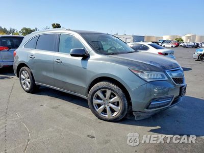 Czwarte zdjęcie samochodu z boku: 2014 ACURA MDX ADVANCE VIN:5FRYD3H87EB017761 - miniatura