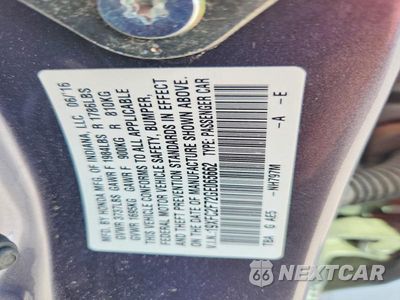 Zdjęcie 12 z 12 samochodu: 2016 HONDA CIVIC VIN:19XFC2F72GE065662 - miniatura