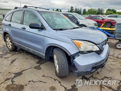 Czwarte zdjęcie samochodu z boku: 2008 HONDA CR-V LX VIN:5J6RE48338L000755 - miniatura