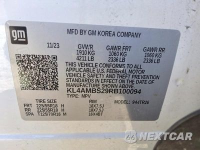 Zdjęcie 13 z 13 samochodu: 2024 BUICK ENCORE GX PREFERRED VIN:KL4AMBS29RB100094 - miniatura