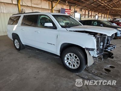 Czwarte zdjęcie samochodu z boku: 2020 GMC YUKON XL K1500 SLT VIN:1GKS2GKC7LR239620 - miniatura