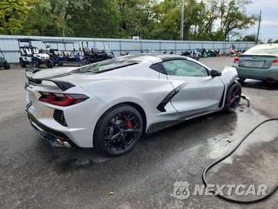 Trzecie zdjęcie samochodu z tyłu: 2020 CHEVROLET CORVETTE STINGRAY 3LT VIN:1G1Y82D48L5107317 - miniatura