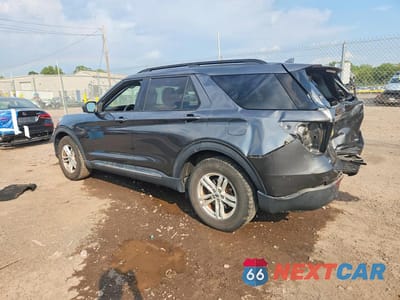 Drugie zdjęcie samochodu z przodu: 2020 FORD EXPLORER XLT VIN:1FMSK8DH3LGC56268 - miniatura