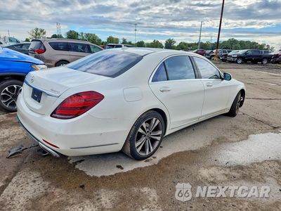 Trzecie zdjęcie samochodu z tyłu: 2018 MERCEDES-BENZ S 450 4MATIC VIN:WDDUG6EB2JA350791 - miniatura