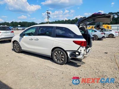 Drugie zdjęcie samochodu z przodu: 2023 HONDA ODYSSEY EXL VIN:5FNRL6H68PB049596 - miniatura
