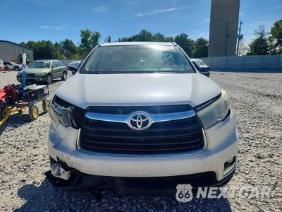Piąte zdjęcie samochodu w środku: 2015 TOYOTA HIGHLANDER LIMITED VIN:5TDDKRFH6FS145997 - miniatura