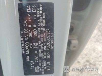 Zdjęcie 13 z 13 samochodu: 2025 KIA K4 LXS VIN:3KPFT4DE9SE057967 - miniatura