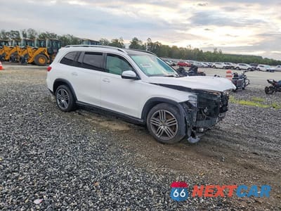 Czwarte zdjęcie samochodu z boku: 2026 MERCEDES-BENZ GLS 450 4MATIC VIN:4JGFF5KE7TB617284 - miniatura