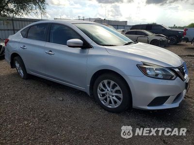 Czwarte zdjęcie samochodu z boku: 2019 NISSAN SENTRA S VIN:3N1AB7AP1KY230578 - miniatura