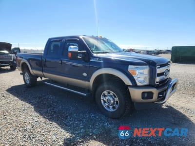 Czwarte zdjęcie samochodu z boku: 2013 FORD F350 SUPER DUTY VIN:1FT8W3BT3DEA74872 - miniatura