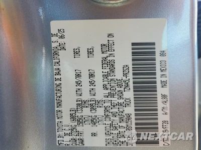 Zdjęcie 12 z 12 samochodu: 2025 TOYOTA TACOMA SR5 VIN:3TMLB5JN0SM159048 - miniatura