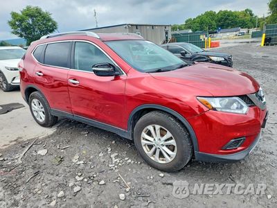 Czwarte zdjęcie samochodu z boku: 2014 NISSAN ROGUE SV VIN:5N1AT2MV8EC808904 - miniatura