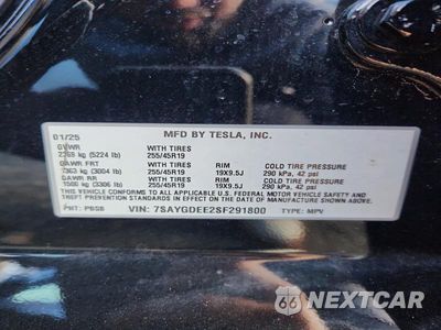 Zdjęcie 12 z 12 samochodu: 2025 TESLA MODEL Y VIN:7SAYGDEE2SF291800 - miniatura