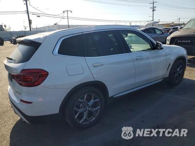 Trzecie zdjęcie samochodu z tyłu: 2021 BMW X3 SDRIVE30I VIN:5UXTY3C08M9G38616 - miniatura