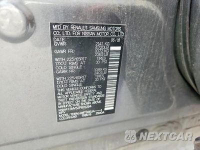 Zdjęcie 14 z 14 samochodu: 2018 NISSAN ROGUE SV VIN:KNMAT2MV5JP601264 - miniatura