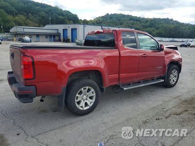 Trzecie zdjęcie samochodu z tyłu: 2015 CHEVROLET COLORADO LT VIN:1GCHSBEAXF1202227 - miniatura