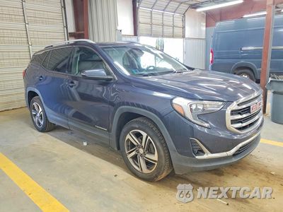 Czwarte zdjęcie samochodu z boku: 2018 GMC TERRAIN VIN:3GKALVEV2JL230449 - miniatura