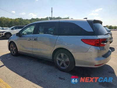 Drugie zdjęcie samochodu z przodu: 2022 HONDA ODYSSEY EX VIN:5FNRL6H51NB030070 - miniatura