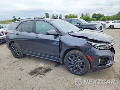 Czwarte zdjęcie samochodu z boku: 2022 CHEVROLET EQUINOX RS VIN:3GNAXMEV7NS171198 - miniatura