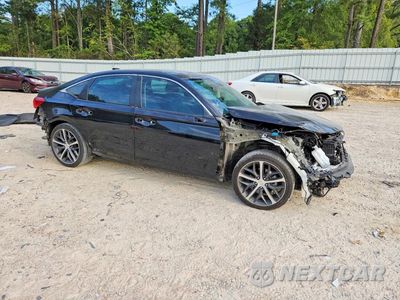 Czwarte zdjęcie samochodu z boku: 2024 HONDA CIVIC TOURING VIN:2HGFE1F95RH341086 - miniatura