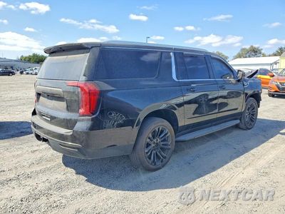 Trzecie zdjęcie samochodu z tyłu: 2021 GMC YUKON XL K1500 SLE VIN:1GKS2FKDXMR330255 - miniatura
