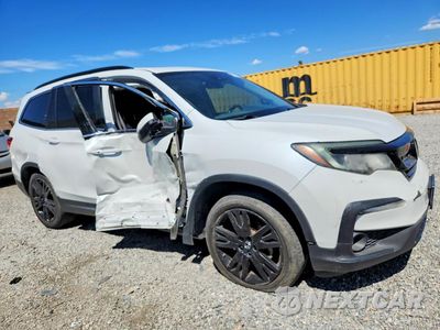 Czwarte zdjęcie samochodu z boku: 2021 HONDA PILOT SE VIN:5FNYF5H22MB009231 - miniatura