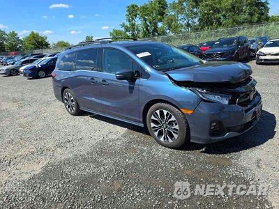 Trzecie zdjęcie samochodu z tyłu: 2025 HONDA ODYSSEY ELITE VIN:5FNRL6H99SB030901 - miniatura