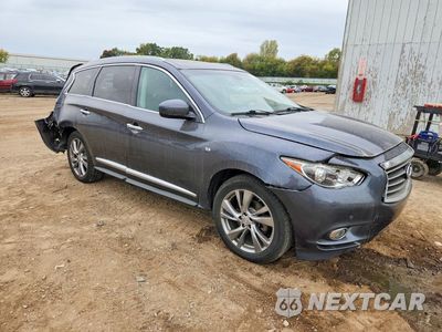 Czwarte zdjęcie samochodu z boku: 2014 INFINITI QX60 BASE VIN:5N1AL0MM8EC532610 - miniatura