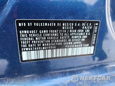 Zdjęcie 13 z 13 samochodu: 2020 VOLKSWAGEN GOLF VIN:3VWG57AUXLM015050 - miniatura