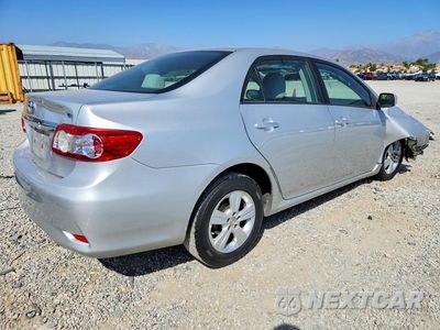 Trzecie zdjęcie samochodu z tyłu: 2011 TOYOTA COROLLA LE VIN:JTDBU4EE0B9146258 - miniatura