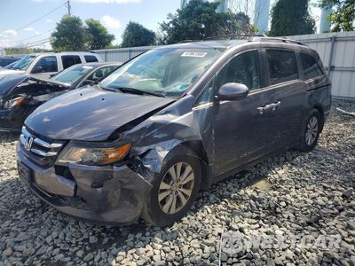 2016 HONDA ODYSSEY EXL 5FNRL5H6XGB063140 - główne zdjęcie licytacji z USA - miniatura
