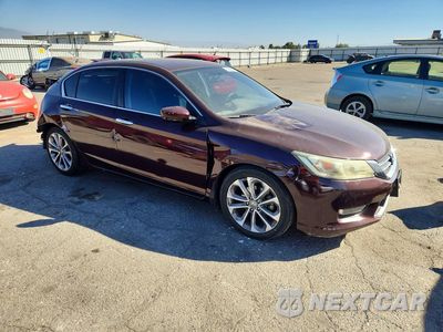 Czwarte zdjęcie samochodu z boku: 2013 HONDA ACCORD SPORT VIN:1HGCR2F55DA074646 - miniatura