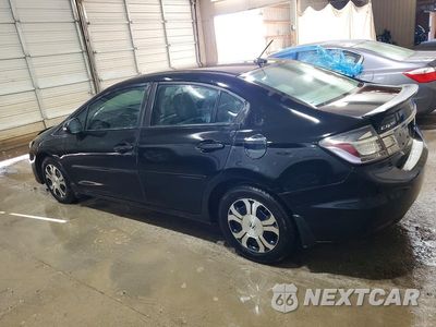 Drugie zdjęcie samochodu z przodu: 2013 HONDA CIVIC HYBRID VIN:19XFB4F28DE001074 - miniatura