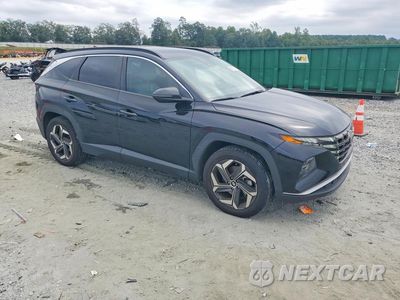 Czwarte zdjęcie samochodu z boku: 2022 HYUNDAI TUCSON SEL VIN:5NMJC3AE0NH029139 - miniatura
