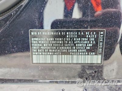 Zdjęcie 12 z 12 samochodu: 2022 VOLKSWAGEN JETTA SE VIN:3VW7M7BUXNM014873 - miniatura