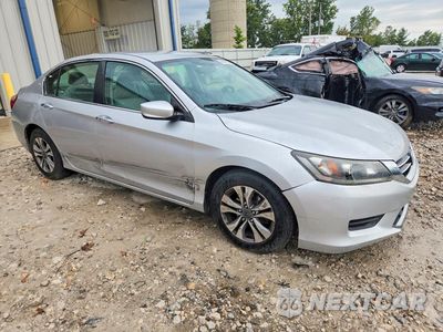 Czwarte zdjęcie samochodu z boku: 2014 HONDA ACCORD LX VIN:1HGCR2F35EA137700 - miniatura