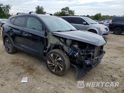 Czwarte zdjęcie samochodu z boku: 2021 HYUNDAI TUCSON SPORT VIN:KM8J3CALXMU315243 - miniatura