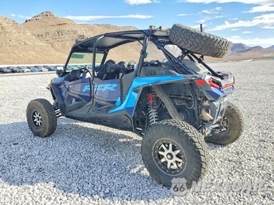 Trzecie zdjęcie samochodu z tyłu: 2020 POLARIS RZR XP 4 TURBO S UTILITY VEHICLE VIN:3NSP4L924LG954533 - miniatura