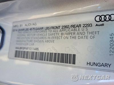 Zdjęcie 13 z 13 samochodu: 2015 AUDI A3 PREMIUM VIN:WAUBFGFF4F1011465 - miniatura