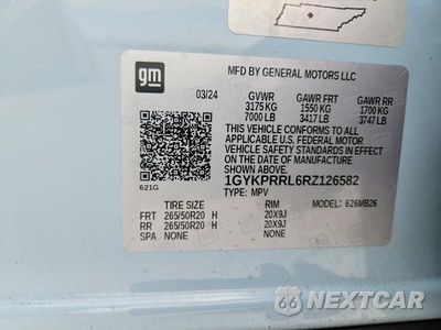 Zdjęcie 14 z 14 samochodu: 2024 CADILLAC LYRIQ LUXURY VIN:1GYKPRRL6RZ126582 - miniatura