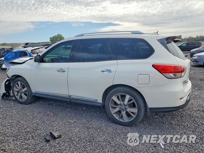Drugie zdjęcie samochodu z przodu: 2014 NISSAN PATHFINDER PLATINUM VIN:5N1AR2MMXEC665086 - miniatura