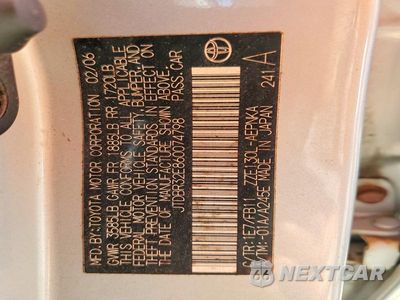 Zdjęcie 12 z 12 samochodu: 2006 TOYOTA COROLLA LE VIN:JTDBR32E860074798 - miniatura