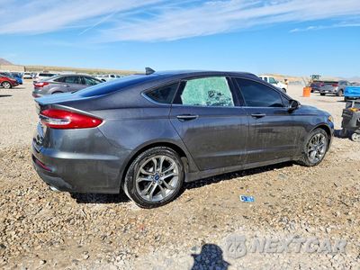Trzecie zdjęcie samochodu z tyłu: 2020 FORD FUSION SEL VIN:3FA6P0CD0LR178019 - miniatura