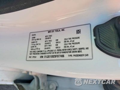 Zdjęcie 13 z 13 samochodu: 2025 TESLA MODEL 3 VIN:5YJ3E1EB2SF977496 - miniatura