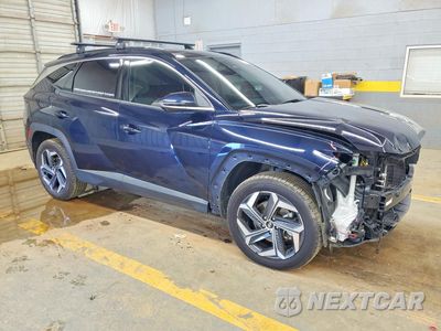 Czwarte zdjęcie samochodu z boku: 2023 HYUNDAI TUCSON LIMITED VIN:KM8JECAE6PU192637 - miniatura