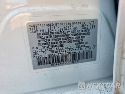 Zdjęcie 13 z 13 samochodu: 2019 NISSAN SENTRA S VIN:3N1AB7AP6KY328893 - miniatura