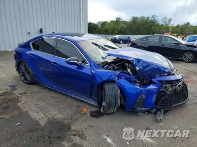 Czwarte zdjęcie samochodu z boku: 2024 LEXUS IS 350 F SPORT DESIGN VIN:JTHBZ1B20R5079865 - miniatura