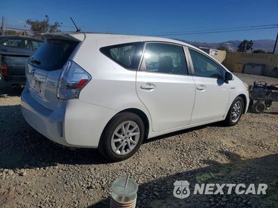 Trzecie zdjęcie samochodu z tyłu: 2014 TOYOTA PRIUS V TWO VIN:JTDZN3EU7E3304440 - miniatura