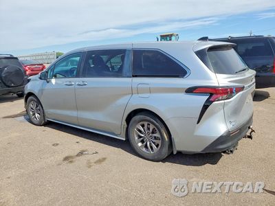 Drugie zdjęcie samochodu z przodu: 2021 TOYOTA SIENNA XLE VIN:5TDYSKFCXMS014615 - miniatura