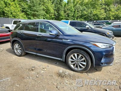 Czwarte zdjęcie samochodu z boku: 2019 INFINITI QX50 LUXE VIN:3PCAJ5M3XKF135509 - miniatura